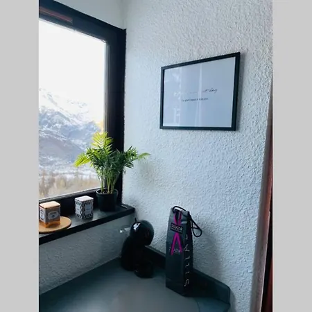 Studio 1600 Pied Des Pistes Avec Magnifique Vue Puy-Saint-Vincent Exterior photo